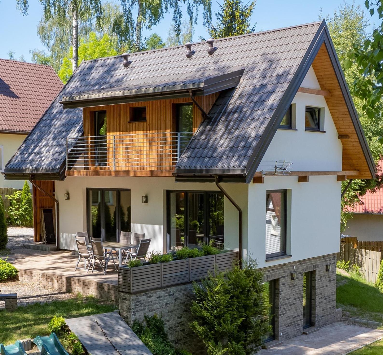 Mazursko - Komfortowe Domy 8 Osobowe Nad Jeziorem, Balia Lub Sauna Kretowiny Esterno foto