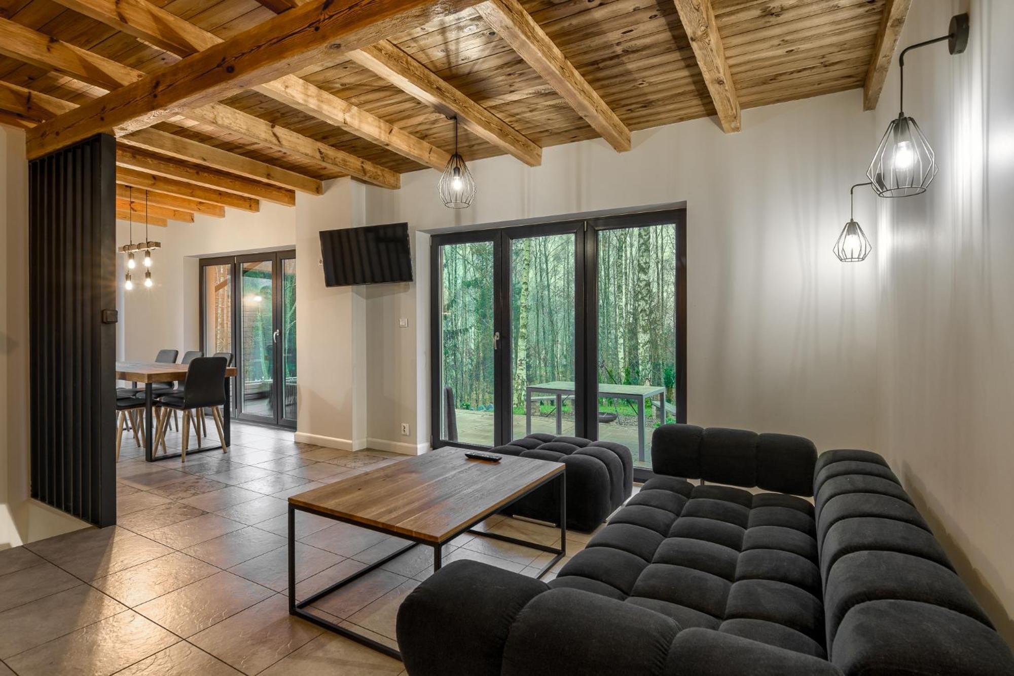 Mazursko - Komfortowe Domy 8 Osobowe Nad Jeziorem, Balia Lub Sauna Kretowiny Esterno foto