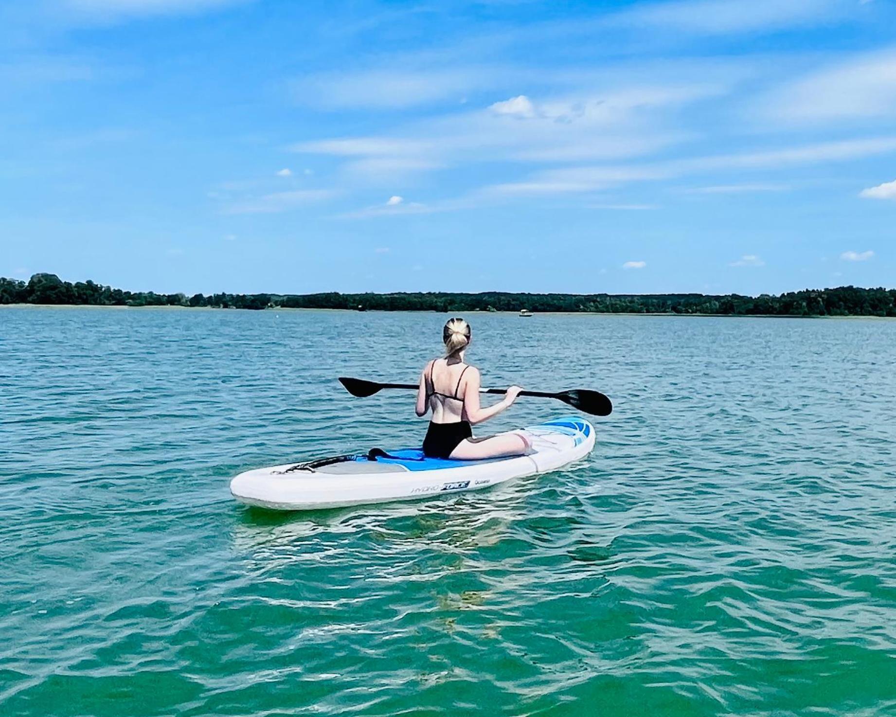 Mazursko - Komfortowe Domy 8 Osobowe Nad Jeziorem, Balia Lub Sauna Kretowiny Esterno foto