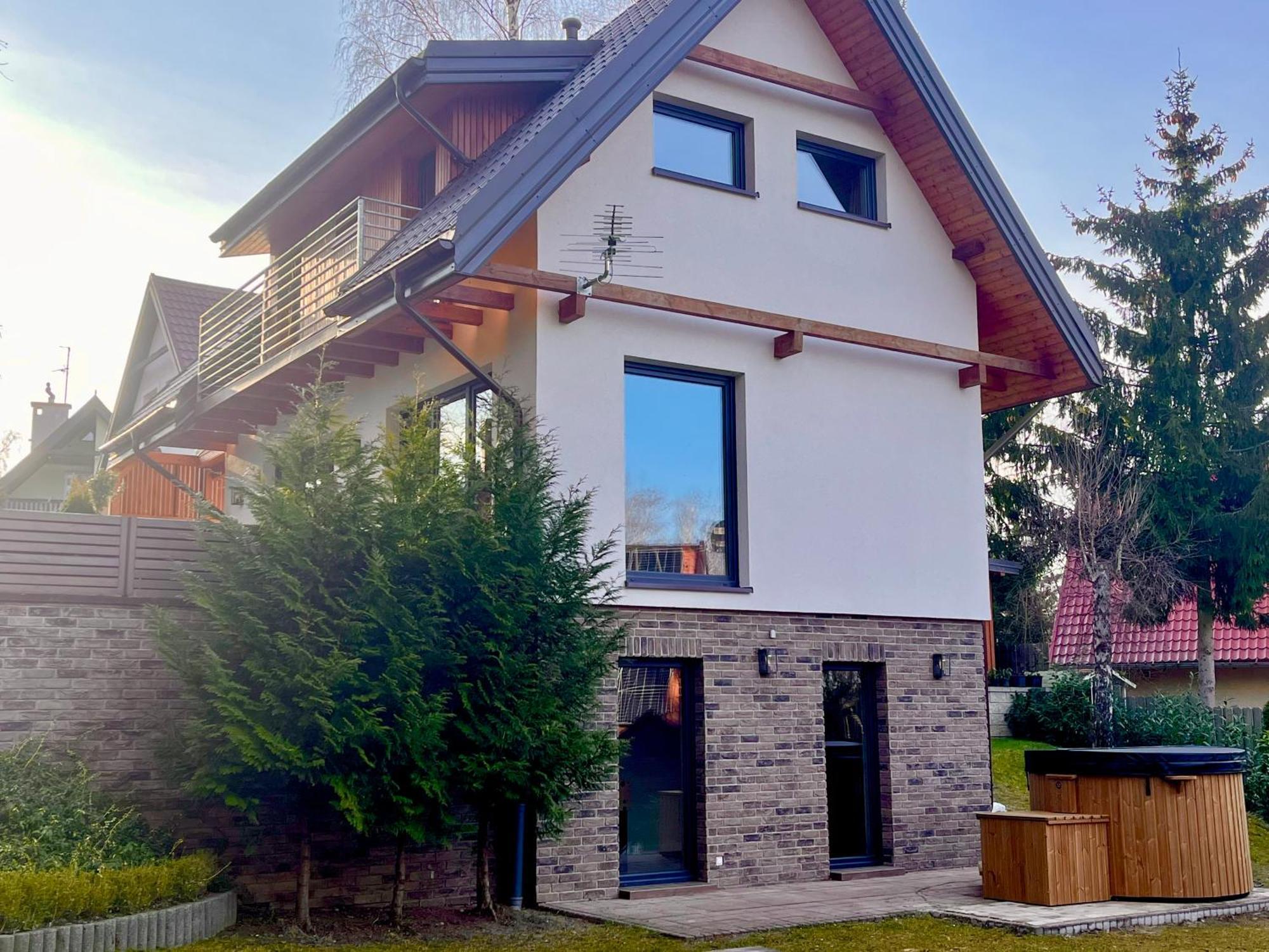 Mazursko - Komfortowe Domy 8 Osobowe Nad Jeziorem, Balia Lub Sauna Kretowiny Esterno foto